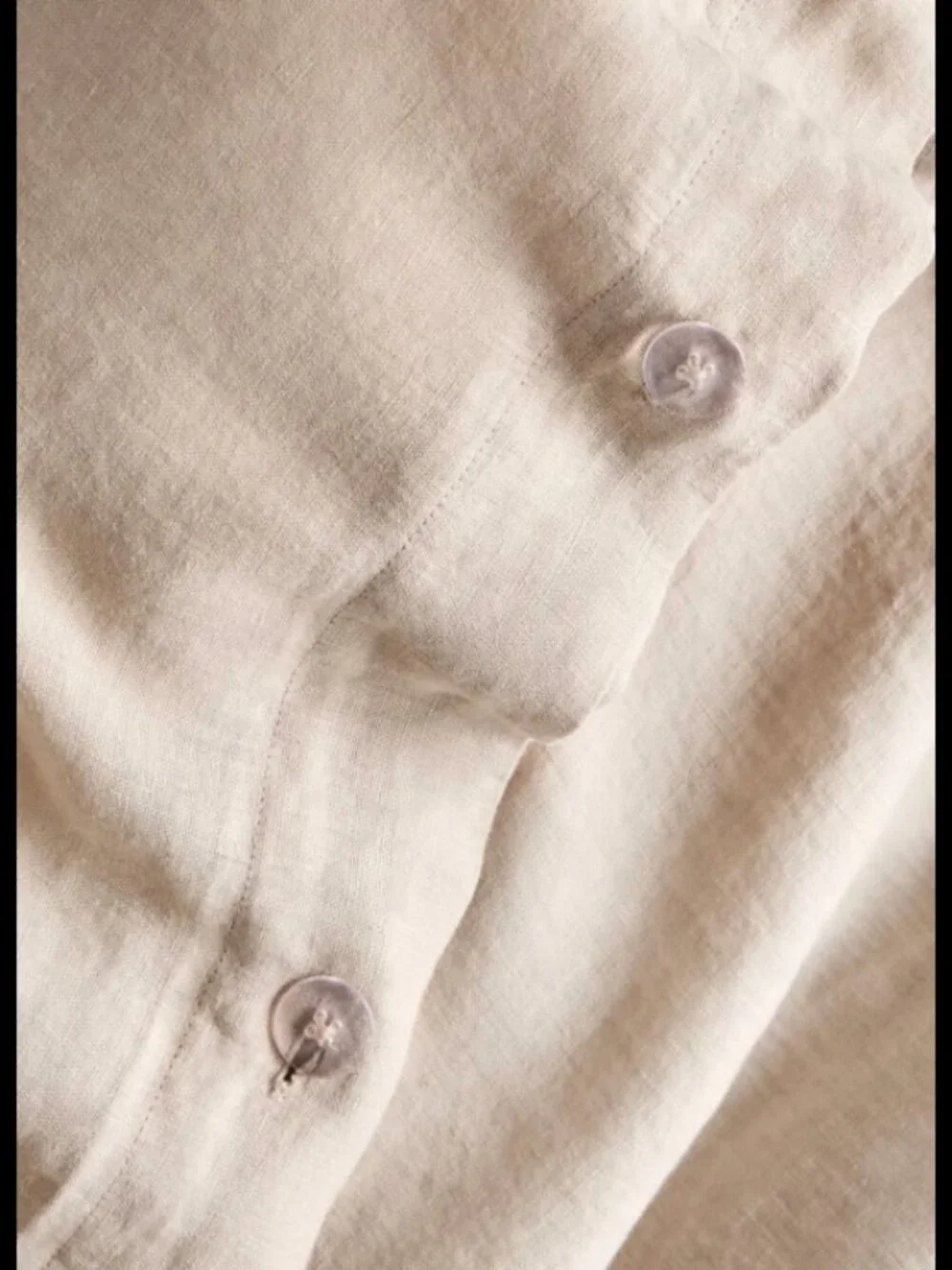 Quince King/Cal King European Linen Duvet Cover Set, Toffy